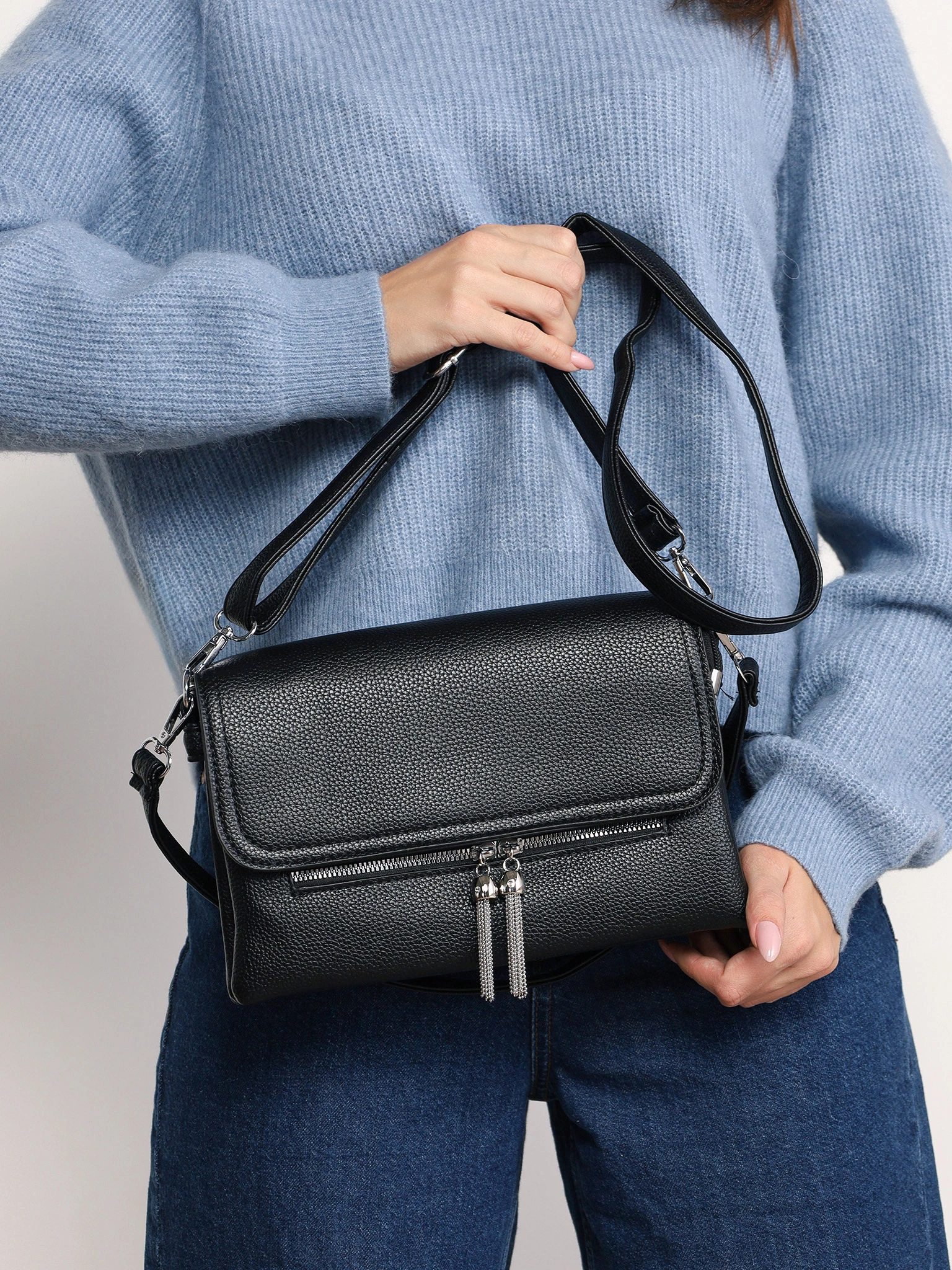 Сумка-кроссбоди со съемной ручкой в ассортименте